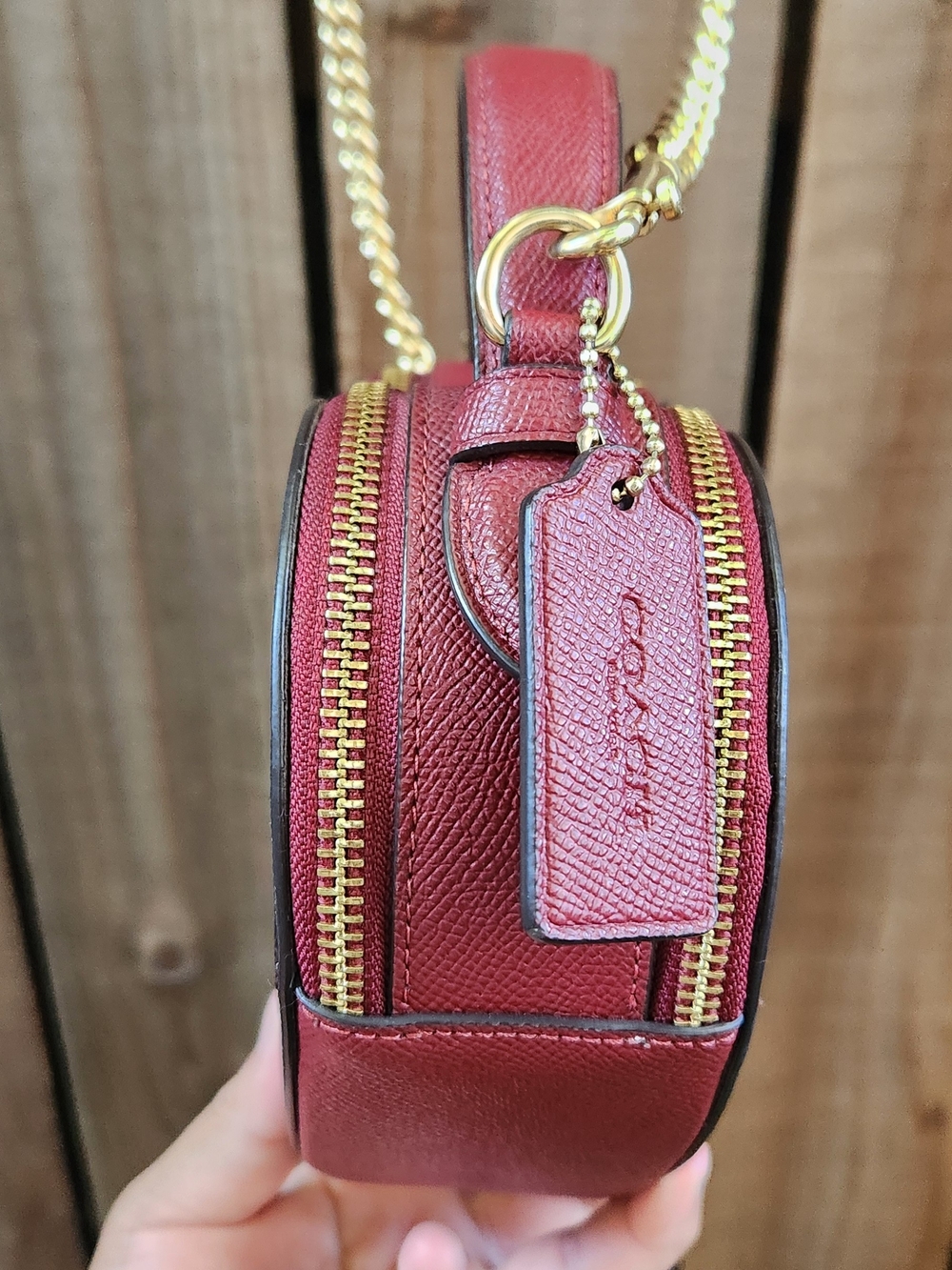 ❤️✨️COACH Signature Floral Heart Crossbody Bag👏🏼✨️ - Picture 8 of 16